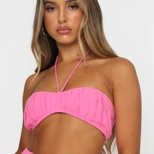 Italian Romance Crop Hot Pink NEVER WORN